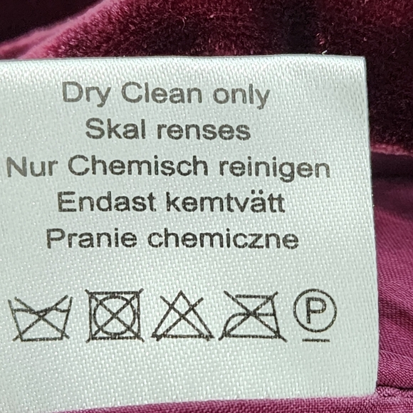 Silkwear Vintage Women's Silk Blend Velvet Button Front Jacket - M - Picture 7 of 7